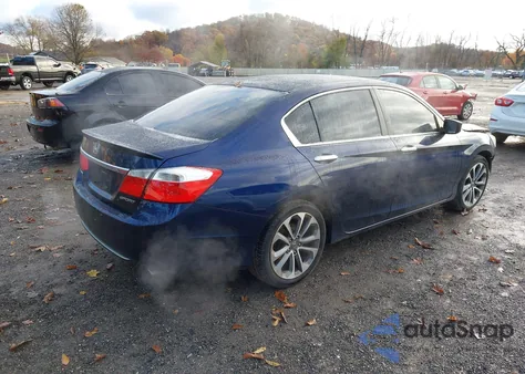 2014 Honda Accord Sport z USA, uszkodzony, nr VIN 1HGCR2F52EA131645